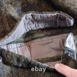 Vintage Columbia Gallatin Range Wool Blend Jacket Large Outfitter Camo Hunting