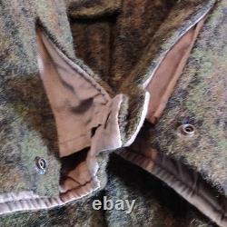 Vintage Columbia Gallatin Range Wool Blend Jacket Large Outfitter Camo Hunting