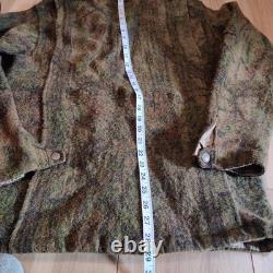 Vintage Columbia Gallatin Range Wool Blend Jacket Large Outfitter Camo Hunting
