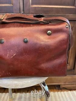 Vintage Holland Sport/Mulholland Brothers Large Leather Range Bag