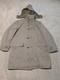 Vintage Mcgregor Jacket Mens 44 Gray Range Cloth Gabardine 50s 60s Duffle Coat