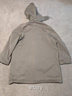 Vintage McGregor Jacket Mens 44 Gray Range Cloth Gabardine 50s 60s Duffle Coat