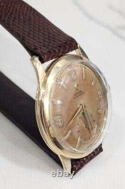Vintage Omega Automatic Bumper Cal. 344 Ref. F 6262 Men's Patina Dial Watch