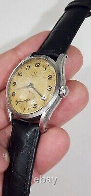 Vintage Omega Cal 265 Ref 2639 Mens 35mm Stainless steel Watch Serviced