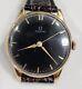 Vintage Omega Cal. 30t2 Men's Military Wwii Black Dial Watch