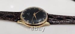 Vintage Omega Cal. 30T2 Men's Military WWII Black Dial Watch