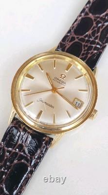 Vintage Omega Samaster Ref KM 6363 Cal. 563 Men's 14k GF 1960'S Dress Watch