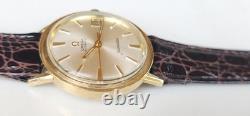 Vintage Omega Samaster Ref KM 6363 Cal. 563 Men's 14k GF 1960'S Dress Watch