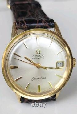 Vintage Omega Samaster Ref KM 6363 Cal. 563 Men's 14k GF 1960'S Dress Watch