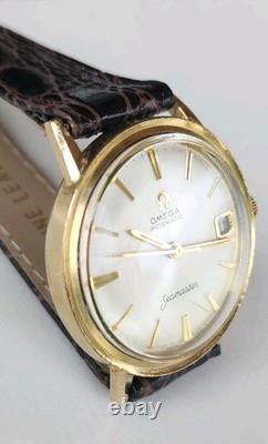 Vintage Omega Samaster Ref KM 6363 Cal. 563 Men's 14k GF 1960'S Dress Watch