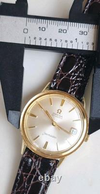 Vintage Omega Samaster Ref KM 6363 Cal. 563 Men's 14k GF 1960'S Dress Watch