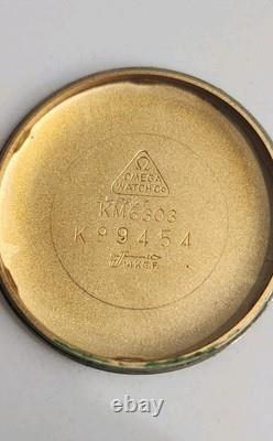 Vintage Omega Samaster Ref KM 6363 Cal. 563 Men's 14k GF 1960'S Dress Watch