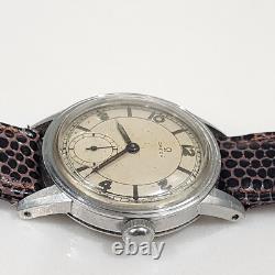 Vintage Omega WWII Cal. R17.8 Men's Military 1940s Watch Ref 2144 Serviced