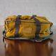 Vintage Pro Shooter Range Bag 15 X 7 X 8 Yellow Suede Shoulder Strap Handles