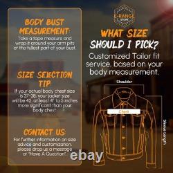 Vintage Retro Trucker Suede Leather Men Classic Causal Motorcycle Bomber Jacket