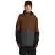 Volcom Range Stretch 30k Men's Winter Jacket, Brown, Large