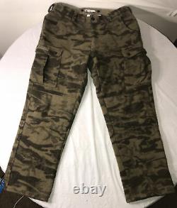 Vtg Columbia Mens Sz 38x32 Gallatin Range Wool Camo Cargo Pants HM8040