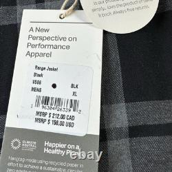 Vuori Range Jacket Size XL Black SOLD OUT NWT