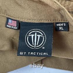 Wild Things Tactical Pants Men's Size Extra Large Brown Nylon Stretch Range