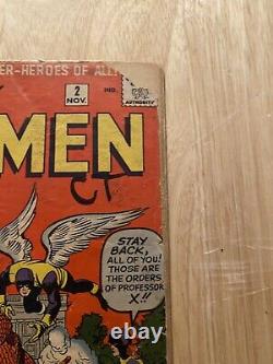 X-Men #2 Marvel Comics 1963 1st Appearance of Vanisher G/VG Range