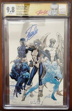 X-Men Blue #1 CGC 9.8 SS (Stan Lee) +8 raw issue (NM range-CGC to 9.4/9.6/9.8)