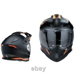 Z1R Mens Range Uptake Dual Sport Motorcycle Helmet