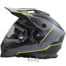 Z1R Range Cold Weather Helmet Bladestorm Gray/Black/Hi-Viz Yellow XS