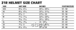 Z1r Range Dual Sport Helmet (Large, White)