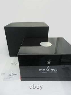 Zenith Watch Defy Classic Range Rover Limited 95.9001.670/77. R791 Automatic Date