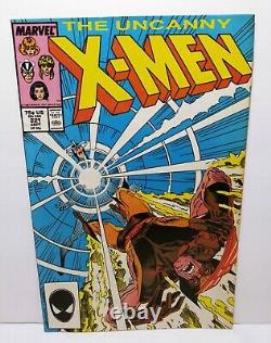 1 Uncanny X-men #221 Nm+ Range 1er Mr Sinister Wolverine Havok Marvel Key Comic