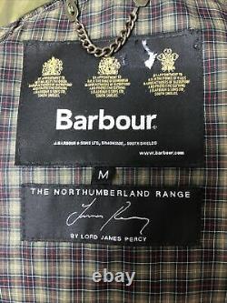 1562 Hommes Barbour Coat Northumberland Range Par Lord James Percy M 40 Tir
