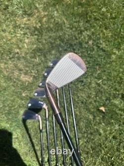 2024 TaylorMade P. 790 Noirs Cuivre Fer (4-PW) Dynamic Gold S300 Rigide. Marque