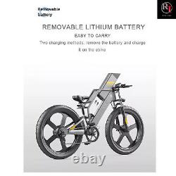 26 Fat Tire Vélo 25ah Batterie Vélo Électrique Vélo Tout-terrain