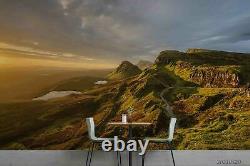 3d Mountain Range Sky Autocollant Fond D'écran Amovible Mural 2624