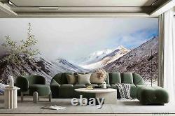 3d Snow Mountain Range Autocollant Papier Peint Amovible Mural 1628