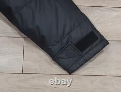 450 $ NWT The North Face Parka en duvet pour homme 77 Brooks Range, manteau noir et tan, taille XL