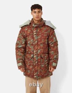 460 $ La veste parka 77 Brooks Range de THE NORTH FACE pour hommes avec motif glacier imprimé camouflage foncé en taille XL