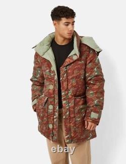 460 $ La veste parka 77 Brooks Range de THE NORTH FACE pour hommes avec motif glacier imprimé camouflage foncé en taille XL