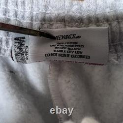 Adhésion au stand de tir Menace Gun Range Los Angeles, pantalon de jogging gris pour homme, taille moyenne