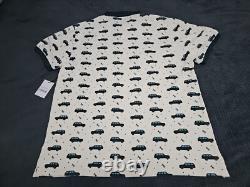 Aime Leon Dore Sport Utility Range Rover Polo crème pour homme taille XL neuf avec défauts