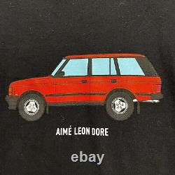 Aime Leon Dore T-shirt Homme Manches Longues Range Rover Car Canadian Streetwear M