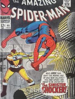 Amazing Spider-Man #46, 1967, Première Apparition de Shocker, État Fine (6.0)