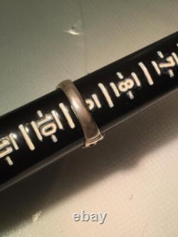 Bague en Argent Sterling avec Pierre d'Agate Dendritique Fait Main Antiqen pour Hommes et Femmes