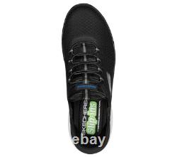 Baskets à enfiler Skechers pour homme Summits High Range en noir, 5,5-14