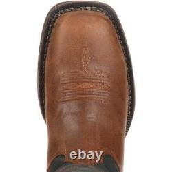 Botte Western Imperméable Rocky Men's 11 Long Range Marron Saddle/Navy FQ0008654