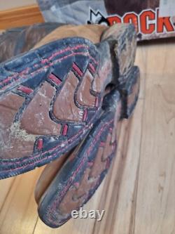 Botte de travail western imperméable longue portée pour homme Rocky, bout carré large 8656 Cowboy