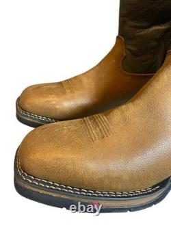 Botte western Rocky Men FQ0008656 Long Range 12 en cuir marron taille 14 W