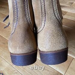 Bottes Red Wing 8083 Iron Range Taille US8D en Cuir Beige 021279d