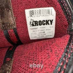 Bottes de cow-boy Rocky Boots pour homme Long Range Goodyear Welt 8847 taille 10,5