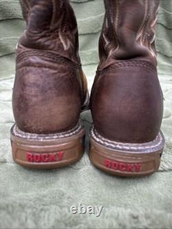 Bottes de sécurité Rocky pour homme à bout composite Long Range, marron, taille 9,5 W #1